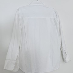 Reformation Will Oversize Button Shirt Womens XS White Long Sleeve Cotton