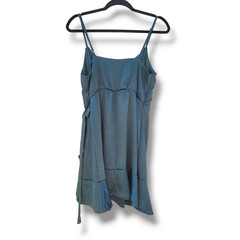 Wild Fable Women’s Green Wrap Mini Dress – Spaghetti Straps, Size M, NWOT