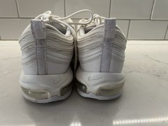 Nike Air Max 97 Triple White Men’s Size US 12 Pre Owned 921826-101 Men’s Sneaker