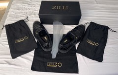 Zilli Calf Crocodile Monk Strap Loafer with Cashmere Lining 12 (Eu 45) Shoes $5k
