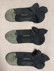 Feetures 3 Pairs Elite Light Cushion No Show Tab Socks COMBO Multicolor S M L