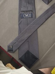 Vitali – Solid Color Jacquard Silk Tie Made in Italy