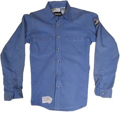 Used Flame Resistant FR Work Shirts Blue, Khaki, Navy Bulwark Carhartt and other