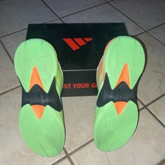 adidas D.O.N. Issue #7 Panama Lime Burst Screaming Orange JS2592