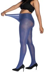 Womens Thigh High Stockings Silicone Lace Top Stay Up Silky Semi-Sheer Pantyhose