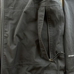 North Face Rain Jacket Men’s S Black DryVent 2 Full Zip Waterproof
