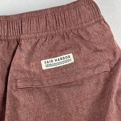 Fair Harbor Anchor Lined Shorts Mens XL Swim Stretch Light Red EUC 8” Inseam