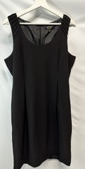 ABS-Classic Elegance-All Seasons/Occasions Little Black Dress Lined Pockets 12