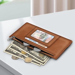 RFID Blocking Wallet Holder Slim Credit Card Wallet Holder Change Pouch 9 Card
