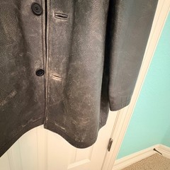 Vintage M. Julian Wilson’s Leather Coat Black Dean Winchester Supernatural XLT