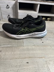Size 11 ASICS Gel Pulse 15 Black Electric Lime