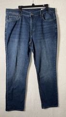32 Degrees Cool Sweatpant Jeans Mens 40×32 Dark Wash Denim Straight Stretch