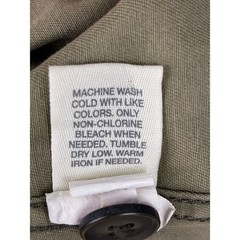Mudd Camo Cropped Twill Jacket Medium Raw Hem Utility Military NWT