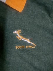 South Africa Springboks Rugby Men’s XXXL Long Sleeve Vintage 80’s World Champs