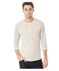 Alternative Henley eco jersey 3/4 sleeve unisex