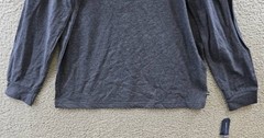 Nautica Regular Fit Pajama Long Sleeve T-Shirt Men’s L Navy Crewneck Pullover