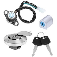 Ignition Switch Fuel Gas Cap Steering Lock Set replacement for REBEL MAGNA CMX 2