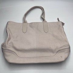 Frye Leather Tote Bag Large Women’s Double Handles Solid Shoulder Handbag