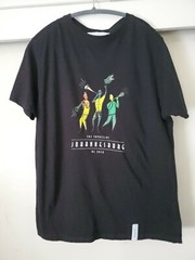 JOHANNESBURG 2010 World Cup: ART OF FOOTBALL Black Tshirt SZ Large