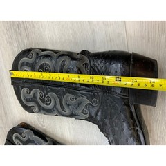 Tony Lama Men’s Full Quill Ostrich Western Boots Black 10.5 D Cowboy Classic
