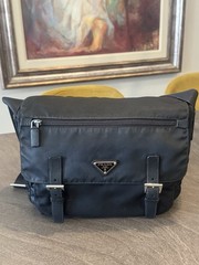 prada crossbody/ Shoulder bag/ Messenger bags for women. Black. Originally $3000