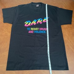 NWOT Vintage Single Stitch D.A.R.E To Resist Drugs And Violence T-Shirt Size: L