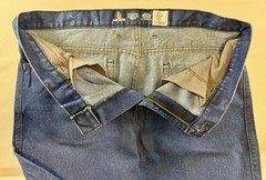 Lapco FR Flame Resistant Modern Workwear Blue Jeans Dark Wash Size 38×32, NWT