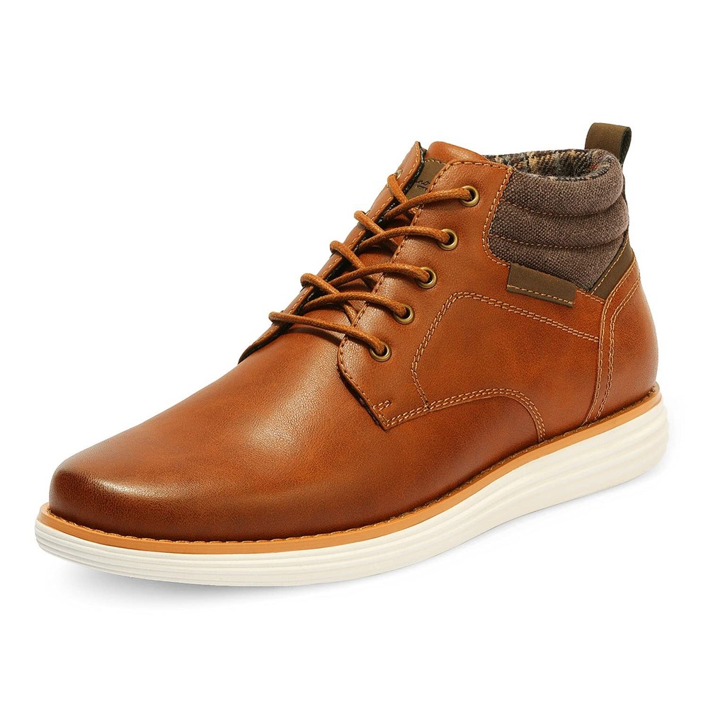 Men’s Mid Top Chukka Boots Lace Up Casual Dress Oxford Derby Shoes US