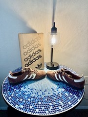 Adidas Samba OG Men’s Suede Low-Top Sneakers Preloved Brown/Wonder White IG1357