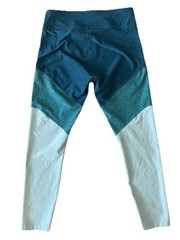Gorpcore Trailcore Athletic Wear Outdoor Voices Size LG Color Blocked Leggings