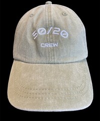 NEW 50/20 Crew Embroidered Adjustable Baseball Hat Egypt 2023