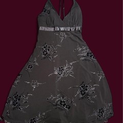 City-studios Women’s Brown and Grey Dress