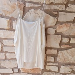Ming Wang Women’s White Shaping Top Camisole Size M Hand Wash Only