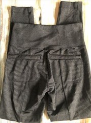 Athleta NWOT Delancey Houndstooth Tights Black/Brown Size XXS Extra Extra Small