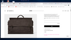 Zara FW Origins LEATHER SHOULDER BAG croc print BROWN Made in SPAIN 6122/305 NEW
