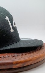 Official Snap Back Headwear Black Cap #146 And A Pig On It