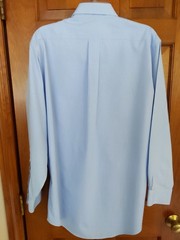 Mens Brooks Brothers Long Sleeve Light Blue Button Up Shirt 15 1/2 2/3