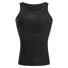 Men Body Shaper Slimming Tummy Vest Thermal Compression Shirt Tank Top Shapewear