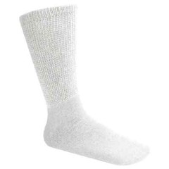12 Pairs Mens Diabetic Crew Socks Health Circulatory Cotton Size9-11,10-13,13-15