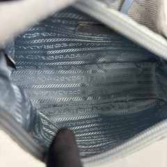 Prada Re Edition 2005 Shoulder Bag Blue Tessuto Nylon (mx062226b5r)