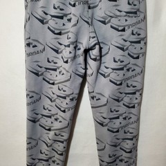 Jordan Sweatpants Youth’s XL Grey Allover Print Tapered