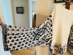 Free People Women Sweater Small Cream Midnight Beach Knit Pullover