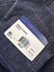 NEW Tommy Hilfiger Mens Conrad Modern Fit Plaid Sport Coat Blue Size 38R NWT