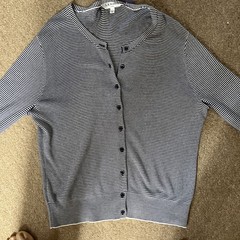 L.K. Bennett London Women’s Silk Blend Button Down Top Blouse Size S