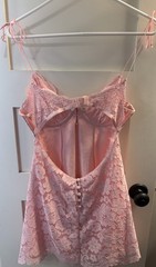 For love And lemons Creamsicle Lace Slip Dress, Size M