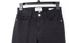 Frame jeans Women’s 24 26×27 Le skinny de jeanne black cotton blend stretch