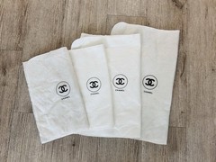 Authentic 4 piece Chanel dust bag storage cover bundle set #159