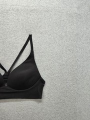 Victorias Secret Women T Shirt Bra 34B Black Lightly Lined Adjustable Strap