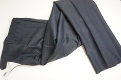 Pal Zileri Navy Blue Silk Blend 3 Pc Suit Jacket Pants Vest Sz 44R Brand New