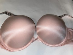 VICTORIA SECRET BOMBSHELL BRA ADD 2 CUP PLUNGE Super Push UP NEW Shine Strap